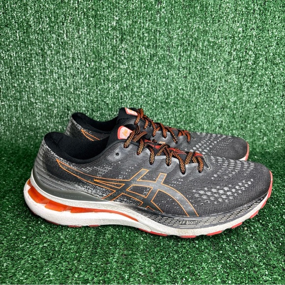 ASICS Gel Kayano 28 Shoes Mens Size 9.5 Gray Running Sneakers - Picture 1 of 12